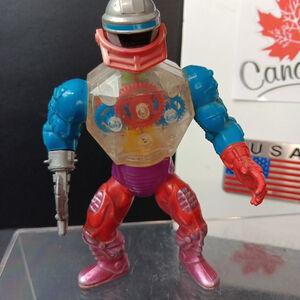 1984 MOTU Masters of the Universe Roboto Mechanical He Man Mattel HeMan Axe